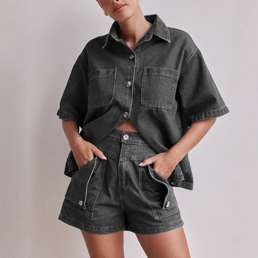 Alina Denim Set