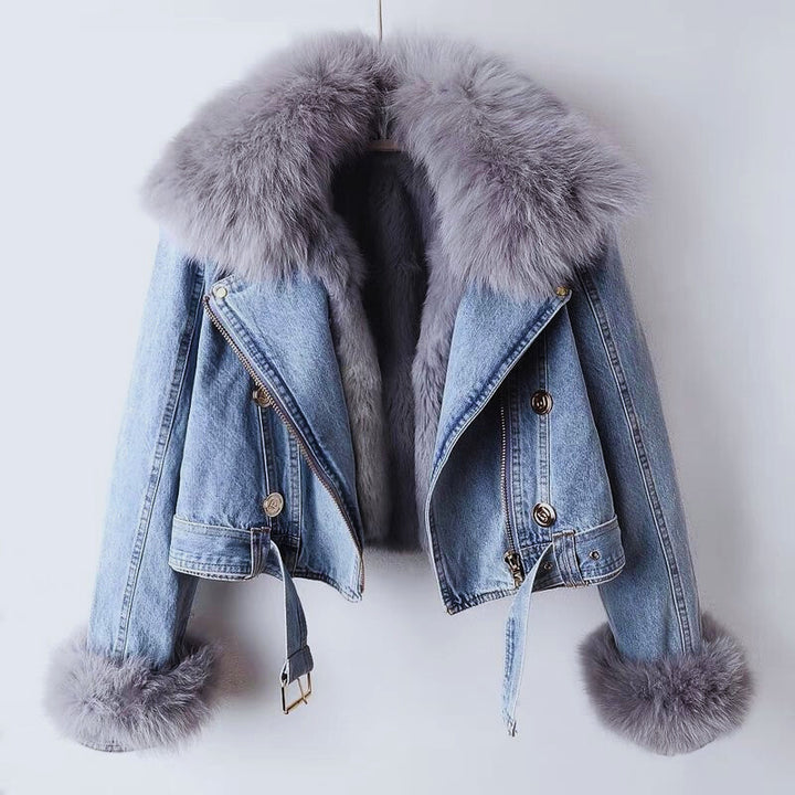 Elara Vegan Fur Jacket