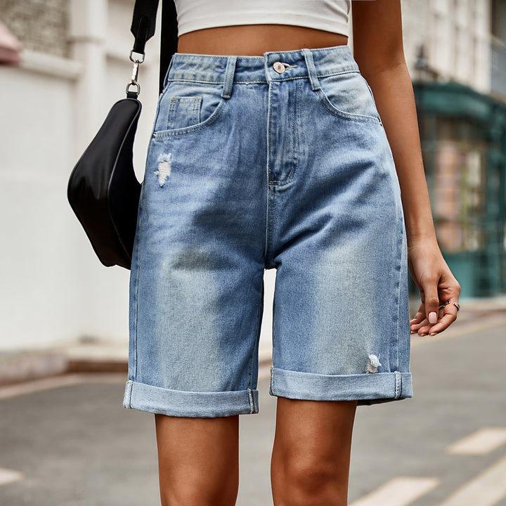 Daisy Denim Shorts