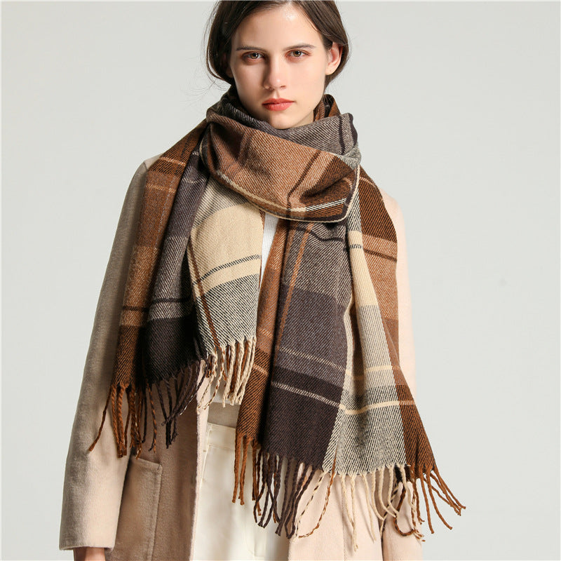 Marzana Plaid Scarf