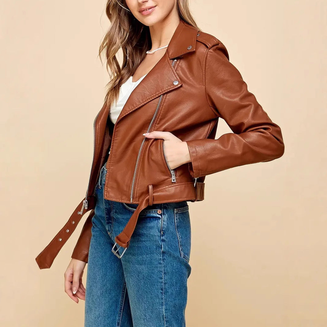 Sienna Vegan Leather Jacket