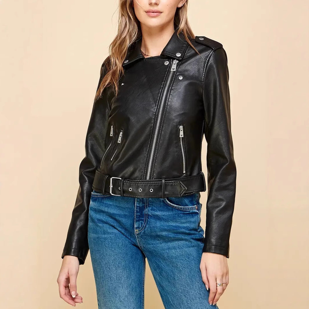 Sienna Vegan Leather Jacket