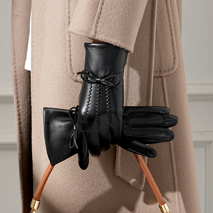 Roselle Leather Gloves