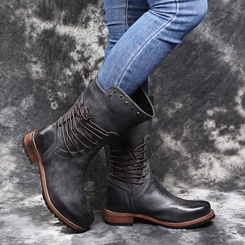 Valencia Vegan Leather Boots