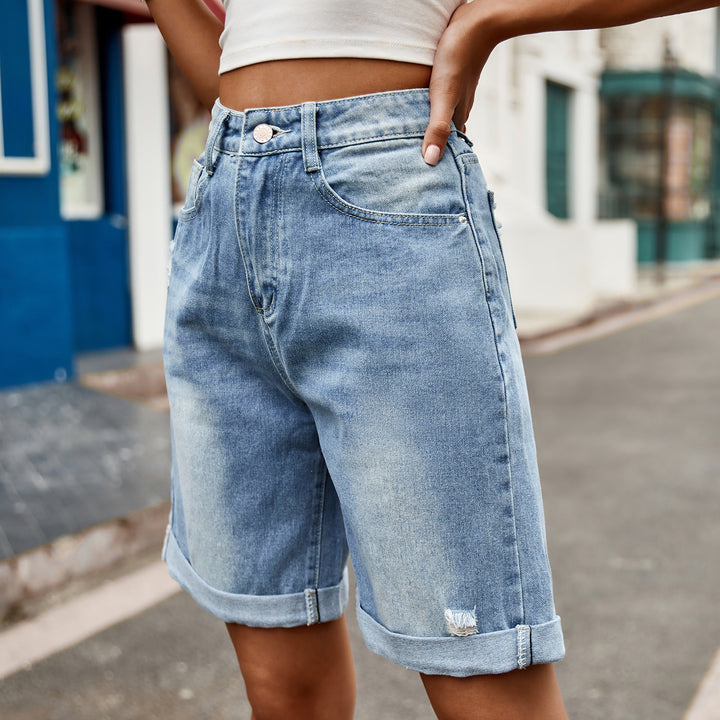 Daisy Denim Shorts