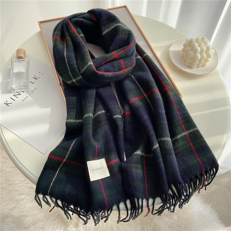 Marzana Plaid Scarf