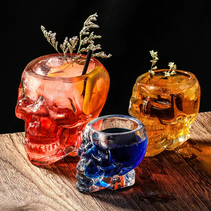 Bone Chiller Skull Glassware