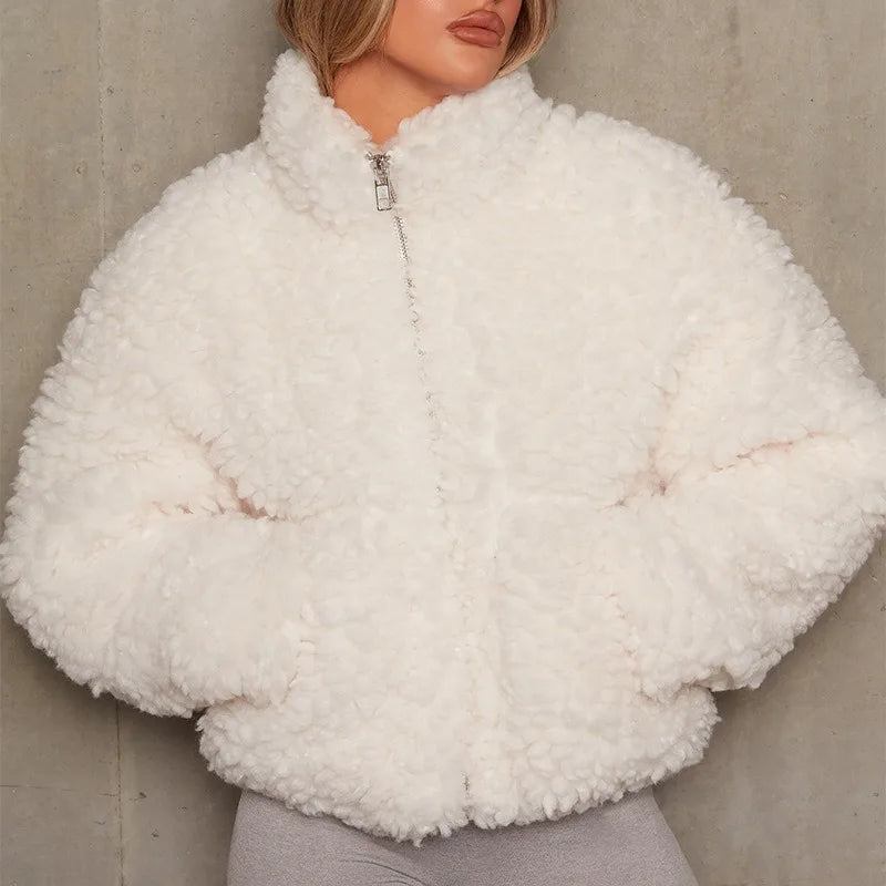 Sherpa Puffer Jacket