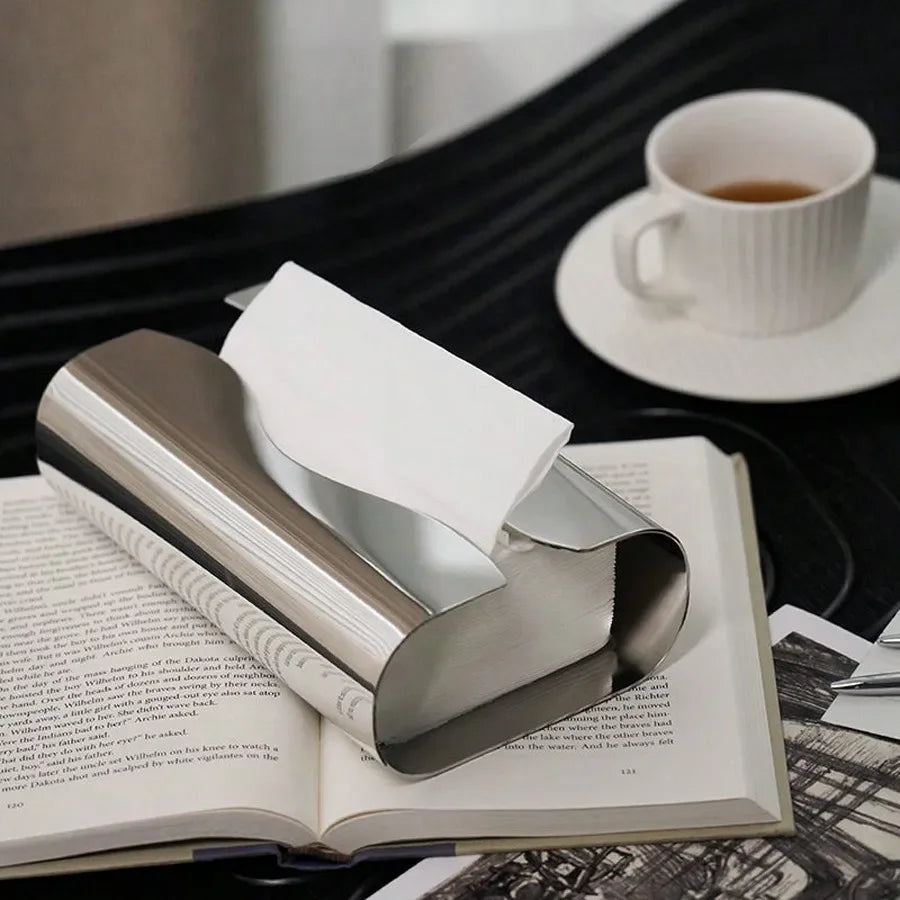 Stainless Steel Tissue Box