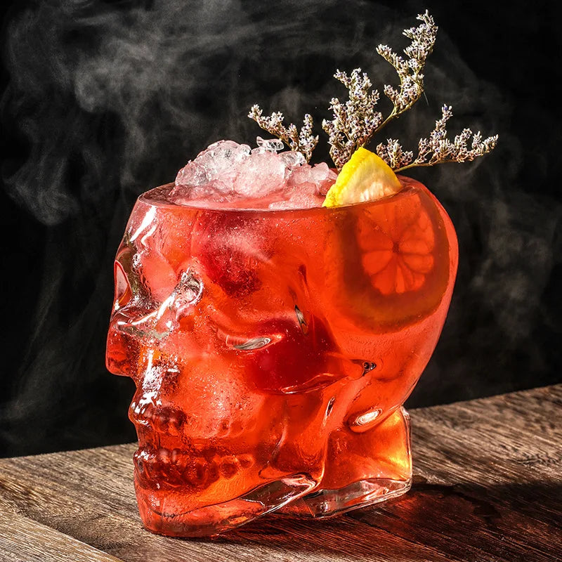 Bone Chiller Skull Glassware