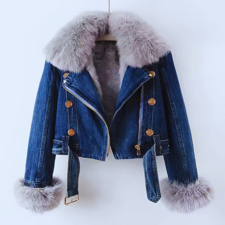 Elara Vegan Fur Jacket