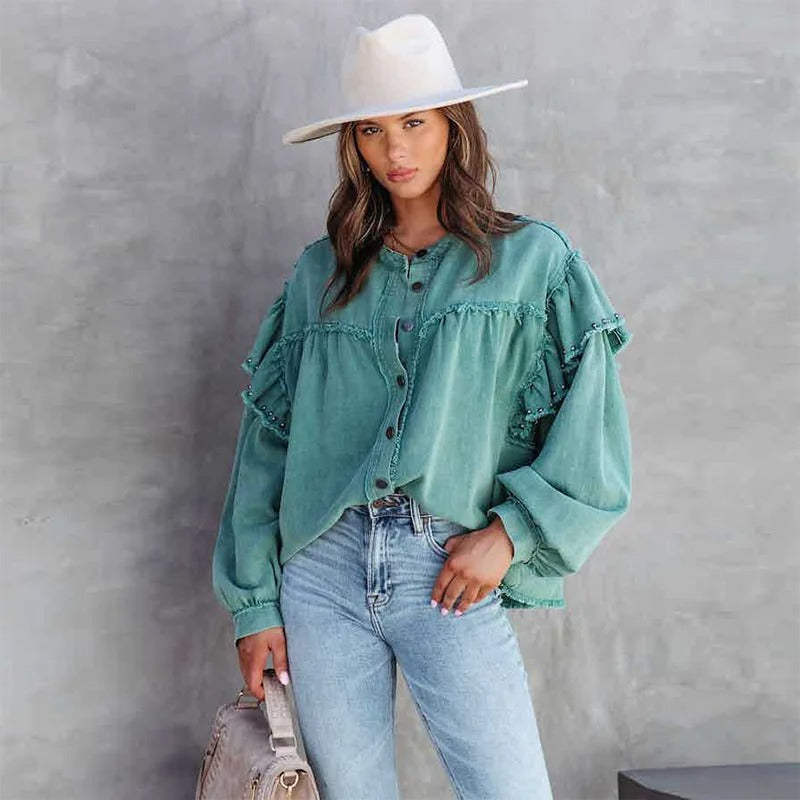 Serenity Denim Blouse