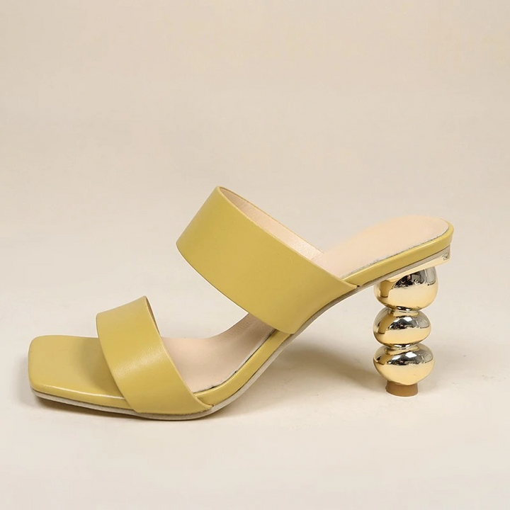 Golden Serenity Heels